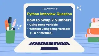 Interview Question - Different ways to swap 2 variables