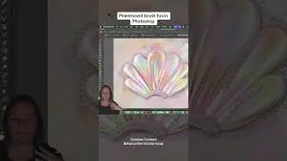 Pearlescent Fun in Photoshop: Mixer Brush Tips for Iridescent Effects & Creating a Shell Motif In th