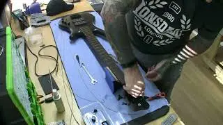 My longest video ever: HUGE project: Warwick Corvette Double Buck neck fix and truss rod replacement