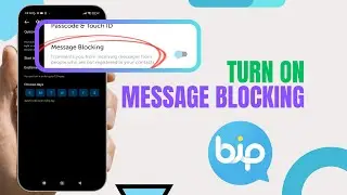 Turn On Message Blocking On Bip. |Technologyglance