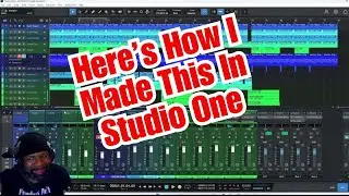 Desconstructing a Hip Hop Song Made in PreSonus Studio One