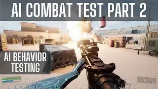 Ai Combat Testing Part 2 - Unreal Engine - 4K 60FPS