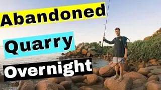 SLEEPING with PENGUINS in Abandoned Quarry