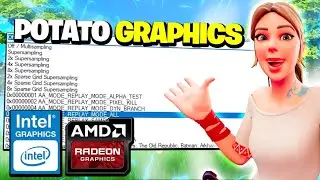 🔧HOW TO GET POTATO GRAPHICS IN FORTNITE SEASON 4! - FPS BOOST & 0 DELAY🔥(AMD,INTEL & NVIDIA)