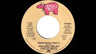 1976 HITS ARCHIVE: Disco Duck (Part 1) - Rick Dees and His Cast of Idiots (a #1 record--stereo 45)