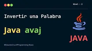 ¡Aprende a Invertir Palabras con Java! 🔁💻 Tutorial Práctico"