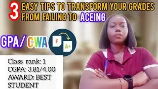 Tips I Used to Get A's in both GPA & CWA|How GPA vs CWA Actually Works