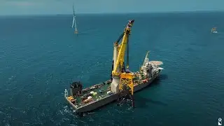 Boskalis Changfang & Xidao jacket installation