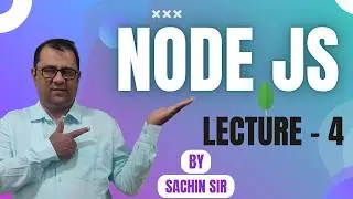 NODE JS | Lecture4 | #nodejs #javascript #scalive