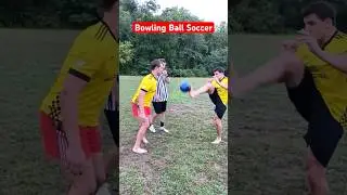 How to Break MULTIPLE Bones in Bowling Ball Soccer! #funny #memes #comedy