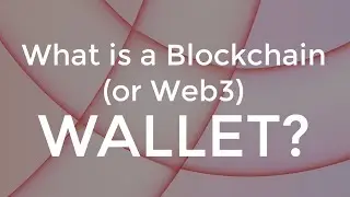 What is a Blockchain (or Web3) Wallet?