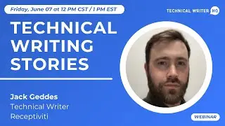 Technical Writing Series:  Jack Geddes