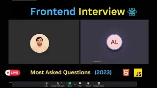 Frontend Interview | Javascript 🎉 | #reactjs  ⚛️ (Mock) [Most Asked Questions -2023]  #infosys