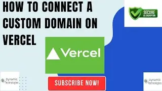 Connect a custom domain to a website on Vercel for Free || free web hosting