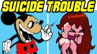 Friday Night Funkin VS Suicidal Trouble (Mickey Mouse Triple Trouble) (FNF Mod)