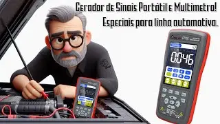 ET32C Multímetro e gerador de sinais para elétrica automotiva. ToolTOP