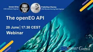 EU Space Webinar - CDSE: The openEO API