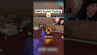 Roblox Murder Mystery 2 Funny Exploiter Trolling! #roblox #robloxexploiting #robloxmm2 #robloxshorts