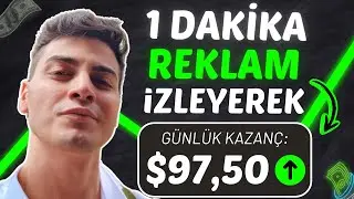 1 DAKİKA REKLAM İZLE $9 PARA KAZAN 💰(KANITLI) - Reklam İzleyerek İnternetten Para Kazanma