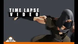 Timelapse Video How To Make  A Ninja Character in Blender 2.92