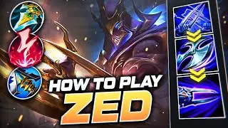 HOW TO PLAY ZED & CARRY S+ | Build & Runes | Season 12 Zed guide | League of Legends