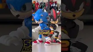 Can I recreate the iconic Sonic Adventure 2 pose? #sonic #sonicthehedgehog #sonicmovie #toys #cover