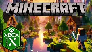 Minecraft Xbox Series X Gameplay [4k 60fps Update] [Preview]
