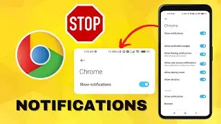 How to Stop Google Chrome Notifications on Android? | Remove chrome adult Notifications