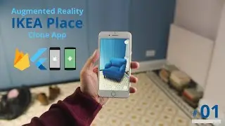 iKEA Place App Clone | Flutter Augmented Reality AR Furniture App | iOS & Android Home Decor App