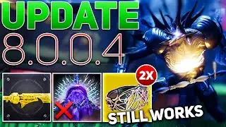 Ergo Sum Catalyst, 2x Class Item Glitch Stays & Facet of Command NERFED (Update 8.0.0.4) | Destiny 2