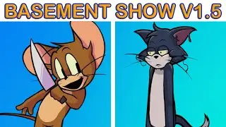 Friday Night Funkin' The Basement Show V1.5 (Tom & Jerry Creepypasta) (FNF Mod/Hard) 