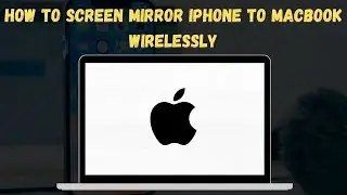 How To Screen Mirror iPhone to MacBook Wirelessly (No Apps Needed!🤯)