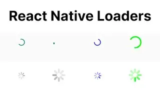 How to Create Loader in React Native ( React Native ActivityIndicator)