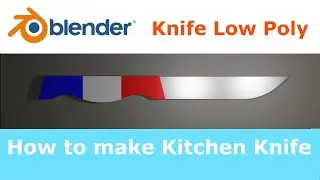 How To Make A Knife In Blender | Tutorial Low Poly Knife | Blender | Game Asset | Yoo The Best |