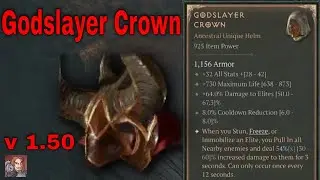 Diablo IV Unique Items - Godslayer Crown (Helm)[v1.5.0]