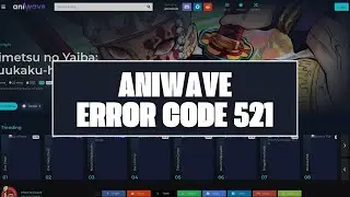 How To Resolve Aniwave Error Code 521?