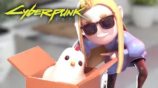 Cyberpunk 2077 meme but it's stop motion