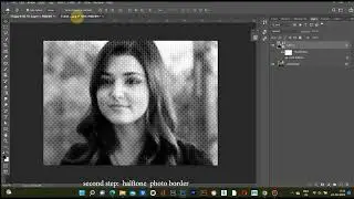 How to create halftone pattern on portrait & background in photoshop #halftone #photoshop