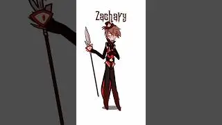 Introducing MY own hazbin hotel Character name Zachary now has been created in gacha life 2 🥳