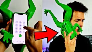 Real life Doppio’s Frog Phone #shorts