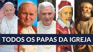 De São Pedro a Francisco: Todos os Papas da História da Igreja Católica!