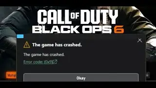 Fix Call of Duty Black Ops 6 Error Code (0x9) The Game Has Crashed On PC (Game Pass Users)