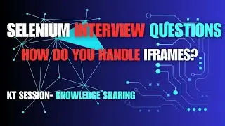 Top Interview Questions: How do you handle iframes?- Explain with demo selenium Testing