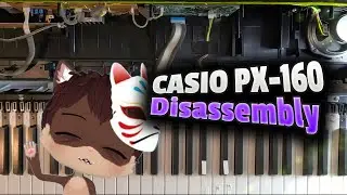 Casio Privia PX-160 Panel Disassembly