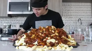 GIANT Poutine Challenge (Saltiest challenge ever..)