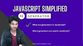 Generators in JavaScript 🔥 (Generator functions, objects, and methods) | JavaScript Simplified