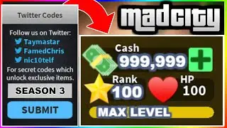 *ALL* MAD CITY CODES | SEASON 3 CODES | ROBLOX