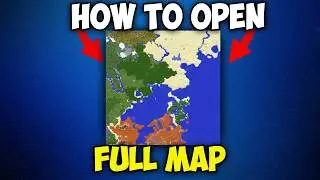 How to Open Full Map in Xaero's Minimap/World Map in Minecraft 1.21