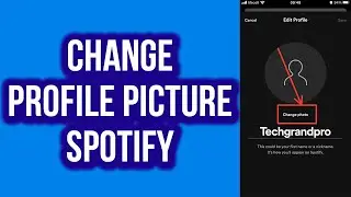 How to Change Profile Picture Spotify from Mobile