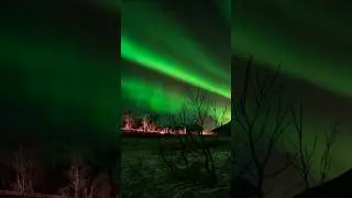 What a geomagnetic storm! The Northern Lights in Norway, Trømso! ✨